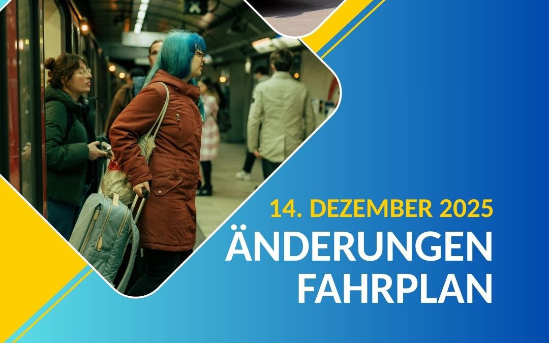Fahrplanänderungen zum 14.12.2025
