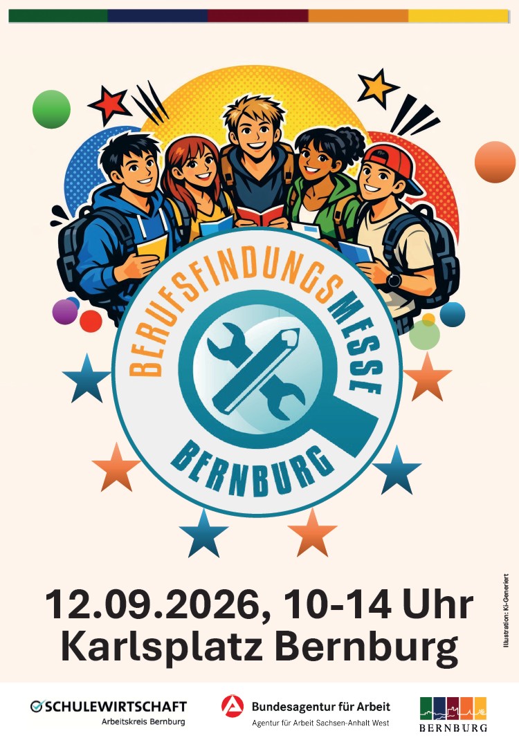 Berufsfindungsmesse in Bernburg